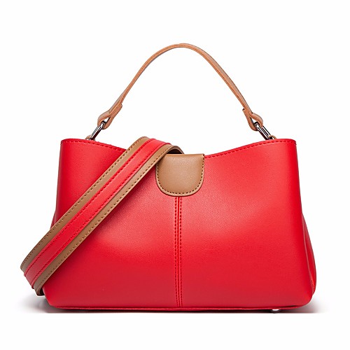 

Women's PU Crossbody Bag Solid Color Red / Green / White