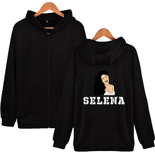 

Inspired by Cosplay Selena quintanilla Cosplay Costume Hoodie Pure Cotton Print Printing Hoodie For Men's / Women's