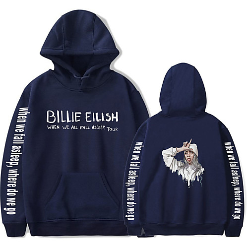 

Inspired by Cosplay Billie Eilish Cosplay Costume Hoodie Pure Cotton Print Hoodie For Men's / Women's
