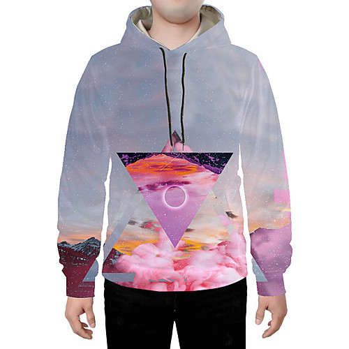 

Men's Basic Hoodie - 3D Rainbow US32 / UK32 / EU40