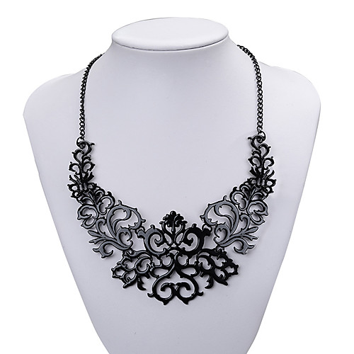 

Women's Necklace Friends European Romantic Casual / Sporty Sweet Chrome Black Gold Silver 42 cm Necklace Jewelry 1pc For Street Festival