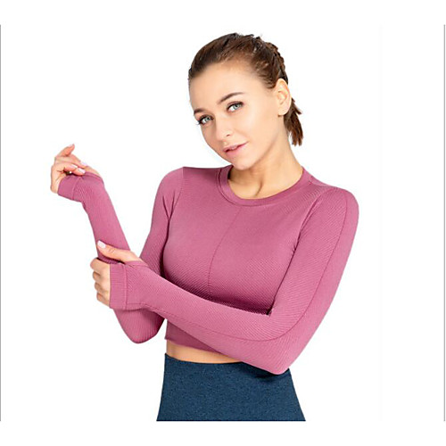 

Women's Sports Blouse - Solid Colored Fuchsia