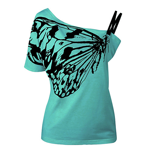 

Women's Daily T-shirt - Geometric Blushing Pink