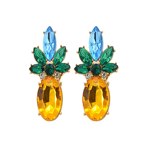 

Women's Earrings Holiday Wedding Birthday Romantic Earrings Jewelry Gold For Holiday Date Street Birthday Party Festival 2-Piece
