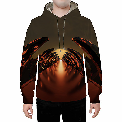 

Men's Basic Hoodie - 3D Rainbow US32 / UK32 / EU40
