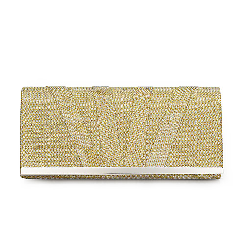

Women's Chain Polyester Evening Bag Solid Color Red / Gold / Blue