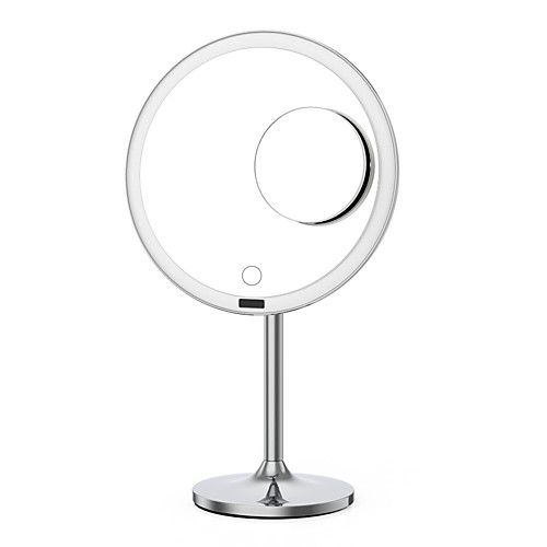 

Cosmetic Mirrors LED Light / Women / Best Quality Makeup 1 pcs Metal / ABS Round Universal / Daily / Cosmetic Fashion / Modern Desk / Daily Wear / Professional Daily Makeup / Halloween Makeup / Party