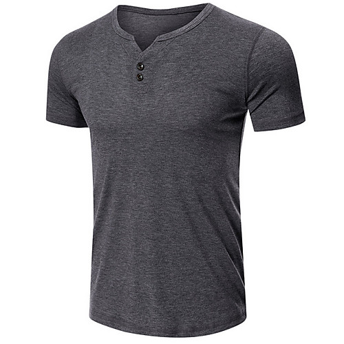 

Men's Daily T-shirt - Solid Colored Wine