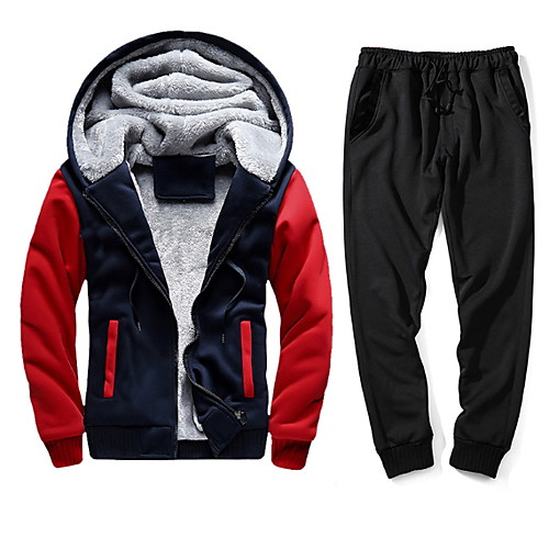 

Men's Basic Hoodie - Color Block Black US32 / UK32 / EU40