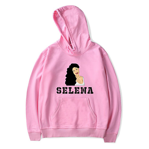 

Inspired by Cosplay Selena quintanilla Cosplay Costume Hoodie Pure Cotton Print Printing Hoodie For Men's / Women's