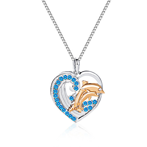 

Women's Pendant Necklace Necklace Friends European Romantic Casual / Sporty Sweet Chrome White 45 cm Necklace Jewelry 1pc For Street Festival