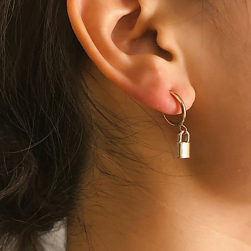 

Women's Earrings Holiday Wedding Birthday Romantic Earrings Jewelry Gold / Silver For Date Street Festival 1 Pair