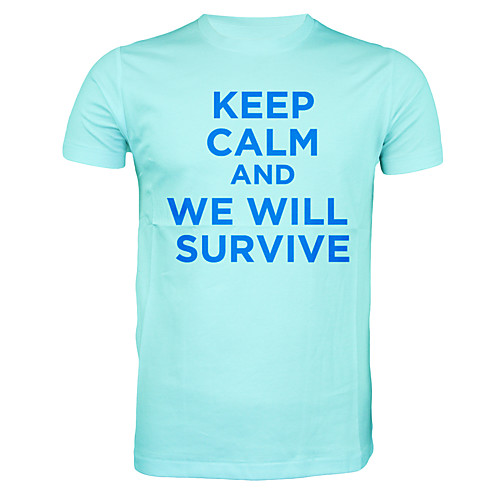 

Inspired by Funny Slogan Survivor Cosplay Costume T-shirt Polyster Print Printing T-shirt For Men's