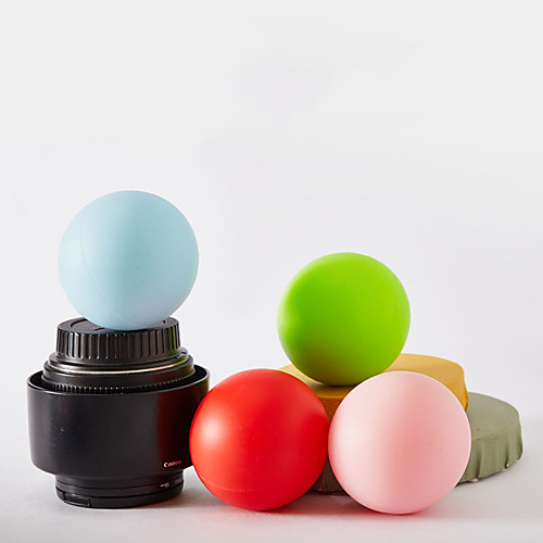 

Massage Ball Sports Silicon Yoga Exercise & Fitness Stretchy Durable Myofascial Release, Trigger Point Therapy, Muscle Knots, and Yoga Therapy For Women