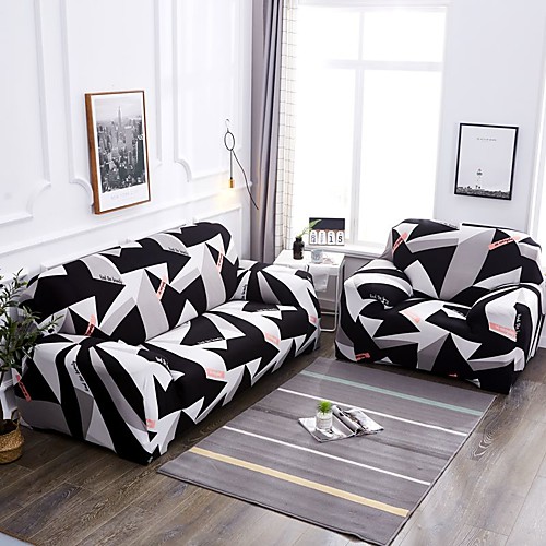

Nordic Simple Geometric Pattern Elastic Sofa Cover Stretchable Combination Sofa Cover