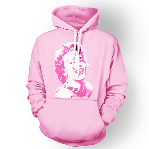 

Inspired by Funny Slogan Audrey Hepburn Marilyn Monroe Celebrity Cosplay Costume Hoodie Polyster Print Printing Hoodie For Men's / Women's