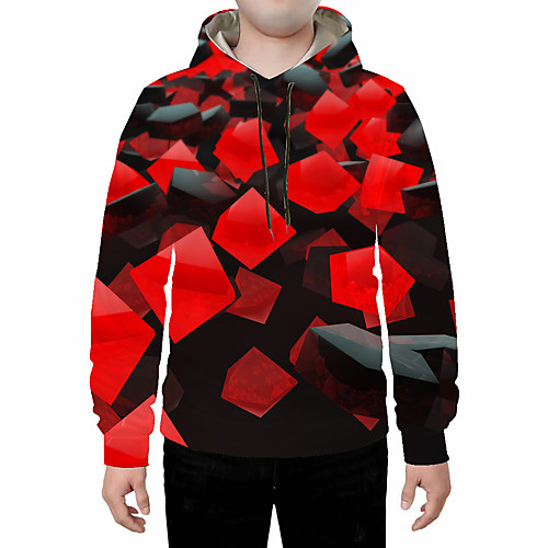 

Men's Basic Hoodie - 3D Rainbow US32 / UK32 / EU40