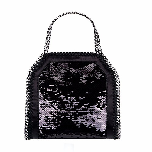 

Women's Chain PU Crossbody Bag Purple / Blushing Pink / Gold