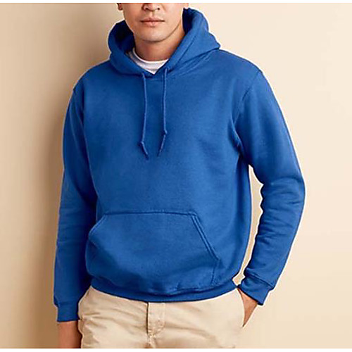 

Men's Casual / Basic Hoodie - Solid Colored Purple US32 / UK32 / EU40