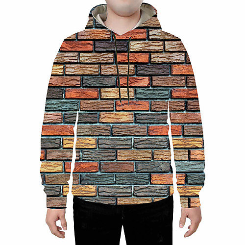 

Men's Basic Hoodie - 3D Rainbow US32 / UK32 / EU40