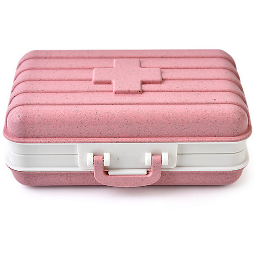 

Medicine multi-function Storage Organization Collection portable rectangle Square Flip-open Cover