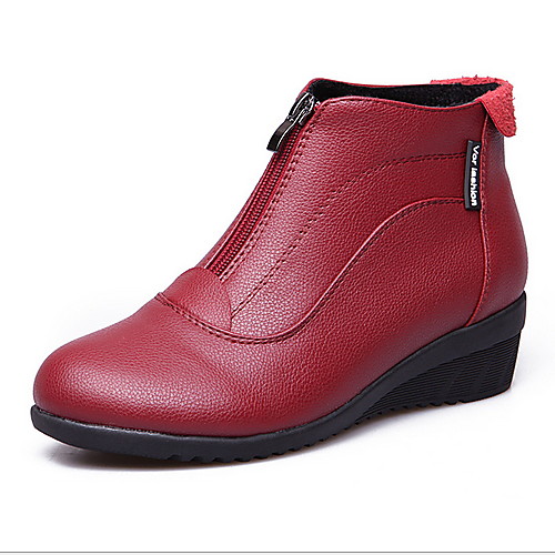 

Women's Dance Sneakers PU Heel Thick Heel Dance Shoes Black / White / Red