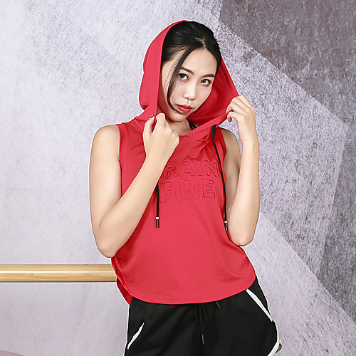 

Women's Yoga Top Solid Color Black White Royal Blue Red Yoga Running Fitness Vest / Gilet Sleeveless Sport Activewear Breathable Moisture Wicking Quick Dry Micro-elastic Slim Loose