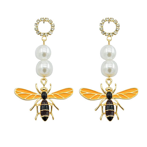 

Women's Earrings Holiday Wedding Birthday Romantic Earrings Jewelry Gold For Holiday Date Street Birthday Party Festival 2-Piece