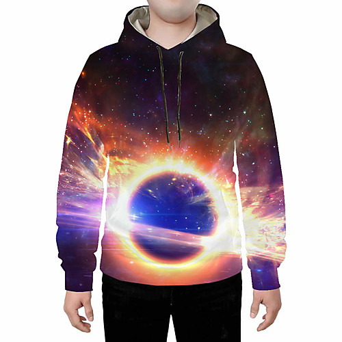 

Men's Basic Hoodie - 3D Rainbow US32 / UK32 / EU40