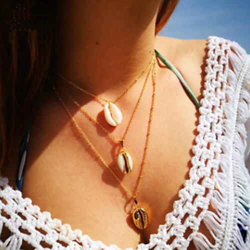 

Women's Necklace Friends European Romantic Casual / Sporty Sweet Chrome Gold 30 cm Necklace Jewelry 1pc For Street Festival