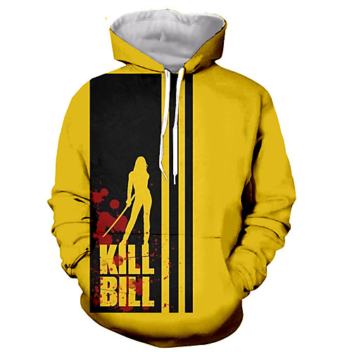 

Inspired by Kill Bill Cosplay Cosplay Costume Hoodie Pure Cotton Print Printing Hoodie For Men's / Women's
