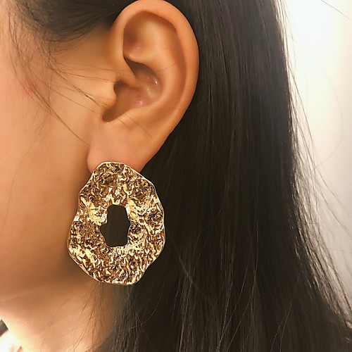 

Women's Earrings Holiday Wedding Birthday Romantic Earrings Jewelry Gold / Silver For Date Street Festival 1 Pair