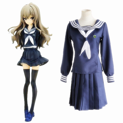 

Inspired by Toradora Taiga Aisaka Anime Cosplay Costumes Japanese Cosplay Suits Coat Skirt Tie For Women's