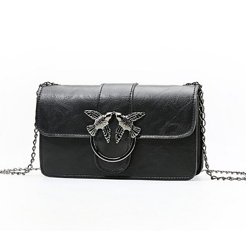 

Women's PU Crossbody Bag Solid Color Wine / Red / Green