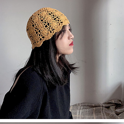

Women's Basic Cotton Floppy Hat-Solid Colored Wine Yellow Blue