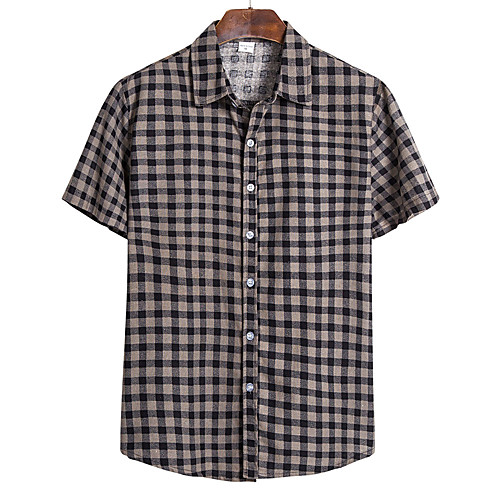

Men's Daily Shirt - Geometric Red