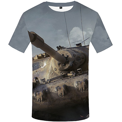 

Men's Daily Street chic T-shirt - 3D Print Rainbow