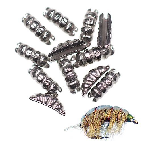 

12 pcs Flies Flies Fast Sinking Bass Trout Pike Sea Fishing Fly Fishing Freshwater Fishing Metal / General Fishing