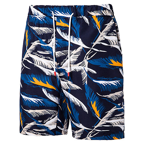 

Men's Sporty Shorts Pants - Pattern / Flower / Floral / Flower Navy Blue US32 / UK32 / EU40 US34 / UK34 / EU42 US36 / UK36 / EU44