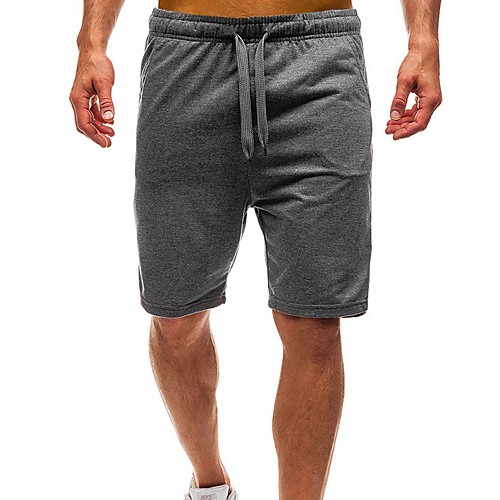 

Men's Sporty Shorts Pants - Solid Colored Black Blue Red US32 / UK32 / EU40 US34 / UK34 / EU42