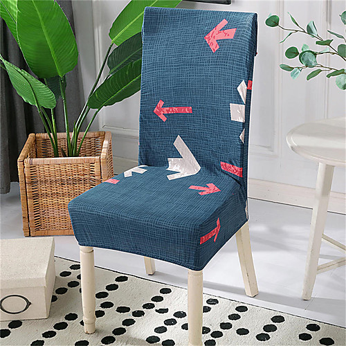 

Arrows Print Very Soft Chair Cover Stretch Removable Washable Dining Room Chair Protector Slipcovers Home Decor Dining Room Seat Cover