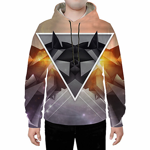 

Men's Basic Hoodie - 3D Rainbow US32 / UK32 / EU40