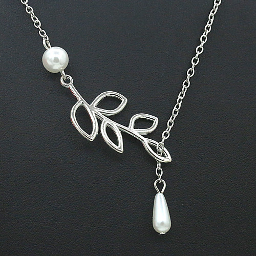 

Women's Necklace Friends European Romantic Casual / Sporty Sweet Chrome Silver 46 cm Necklace Jewelry 1pc For Street Festival