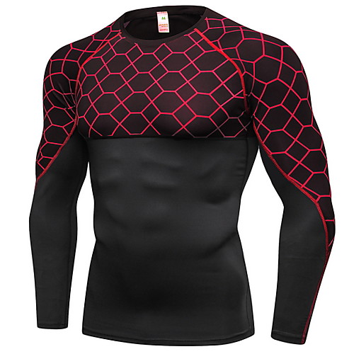 

Men's Daily T-shirt - Geometric Red