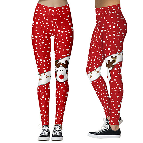 

Zentai Suits Pants Catsuit Santa Suit Adults' Spandex Cosplay Costumes Ultra Sexy Men's Women's Red Dark Red Green Christmas Christmas Carnival Masquerade / Skin Suit