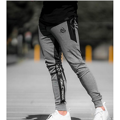 

Men's Basic Sweatpants Pants - Solid Colored Black Gray US44 / UK44 / EU52 US46 / UK46 / EU54 US48 / UK48 / EU56