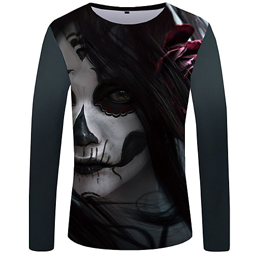 

Men's Daily Street chic T-shirt - Geometric / 3D Print Rainbow