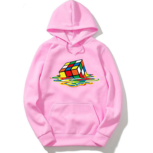 

Men's Basic Hoodie - Solid Colored Blushing Pink US32 / UK32 / EU40