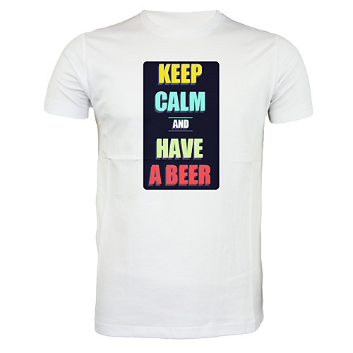 

Inspired by Funny Slogan Oktoberfest Beer Cosplay Costume T-shirt Polyster Print Printing T-shirt For Men's