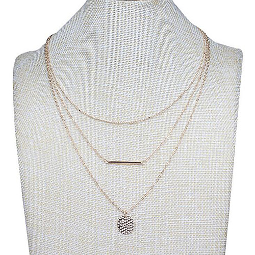 

Women's Pendant Necklace Classic Flower Fashion Chrome Gold 50 cm Necklace Jewelry For